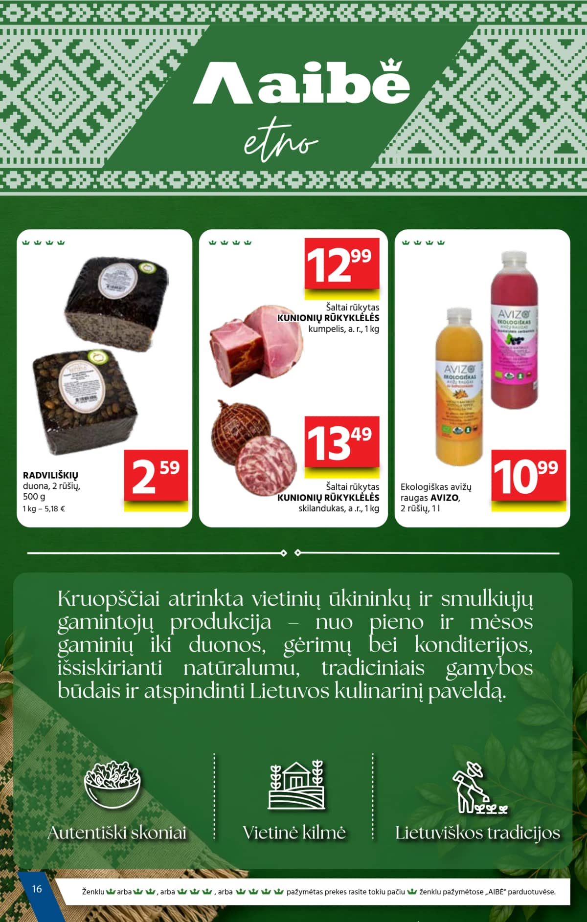 Aibė - Aibė akcijų leidinys Nr. 18 16 puslapis
