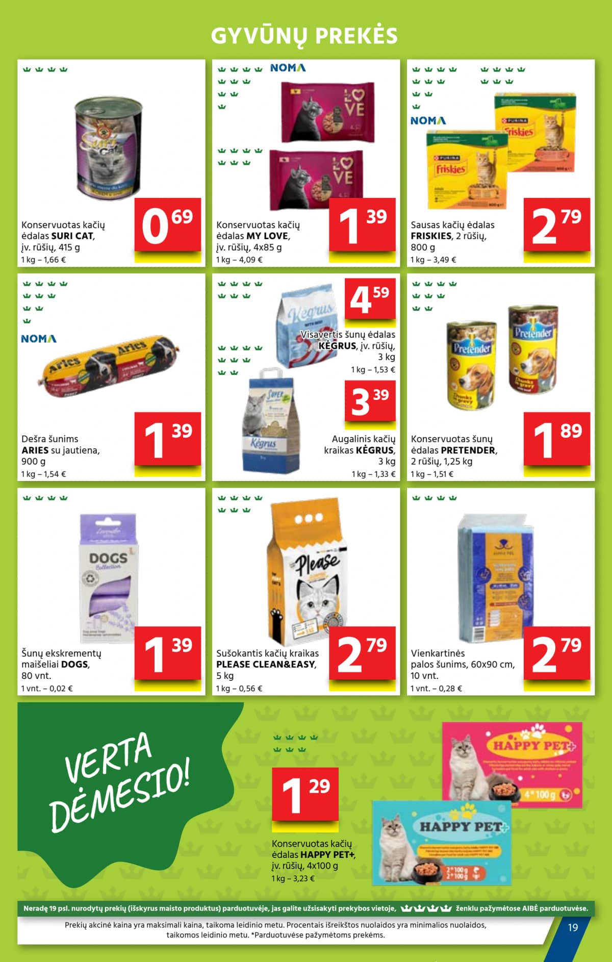 Aibė - Aibė akcijų leidinys Nr. 18 19 puslapis