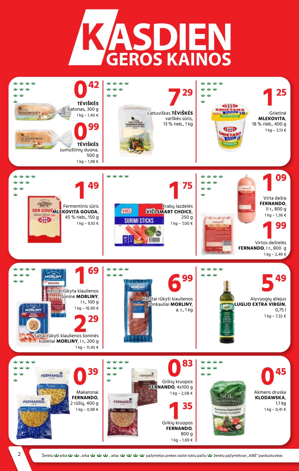 Aibė - Aibė akcijų leidinys Nr. 18 2 puslapis