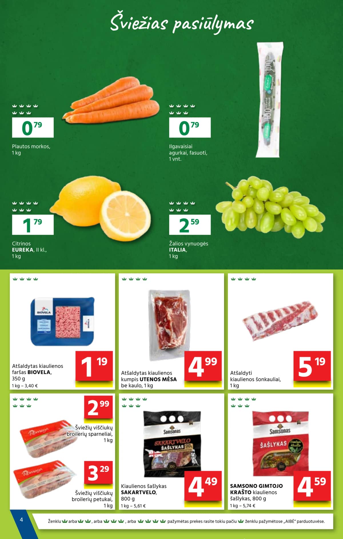 Aibė - Aibė akcijų leidinys Nr. 18 4 puslapis