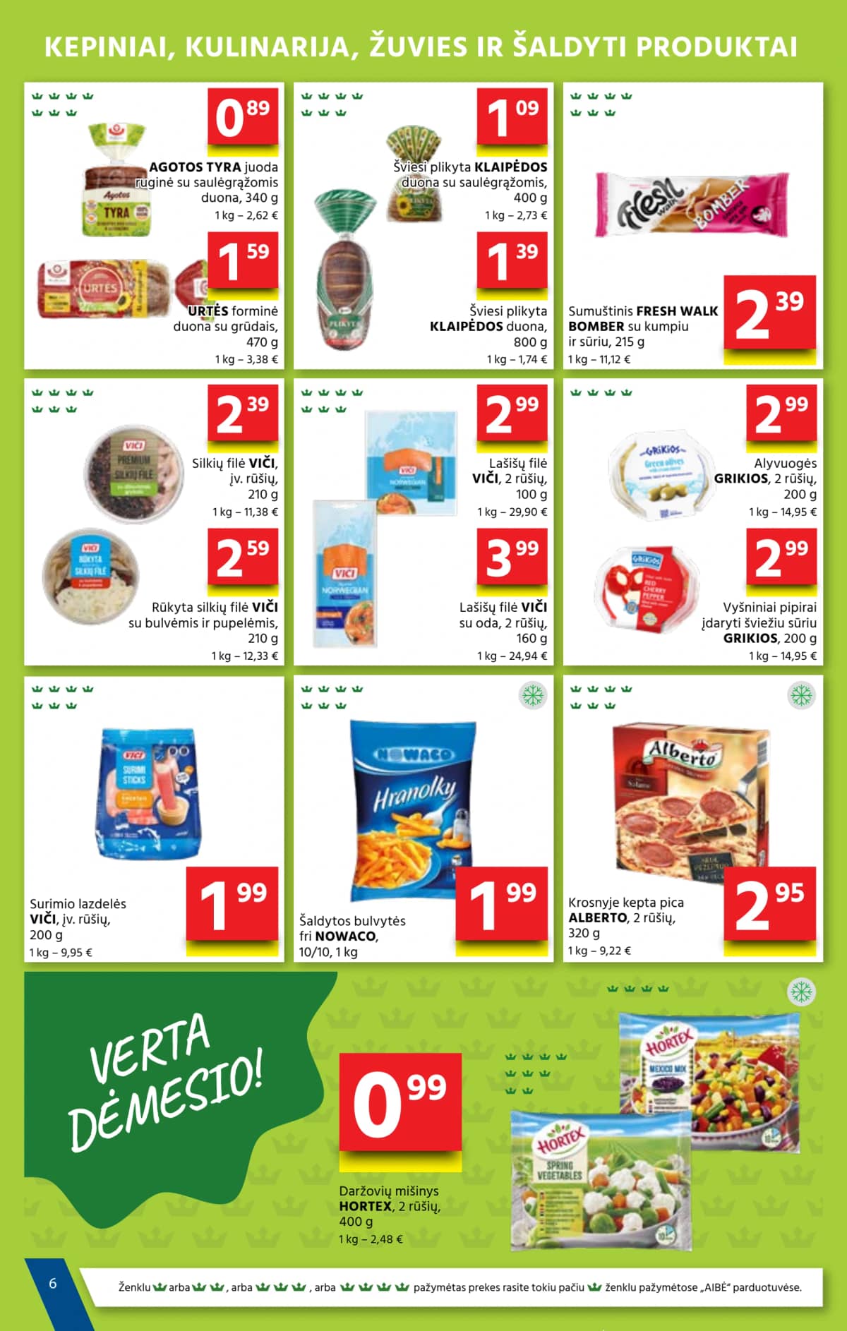 Aibė - Aibė akcijų leidinys Nr. 18 6 puslapis