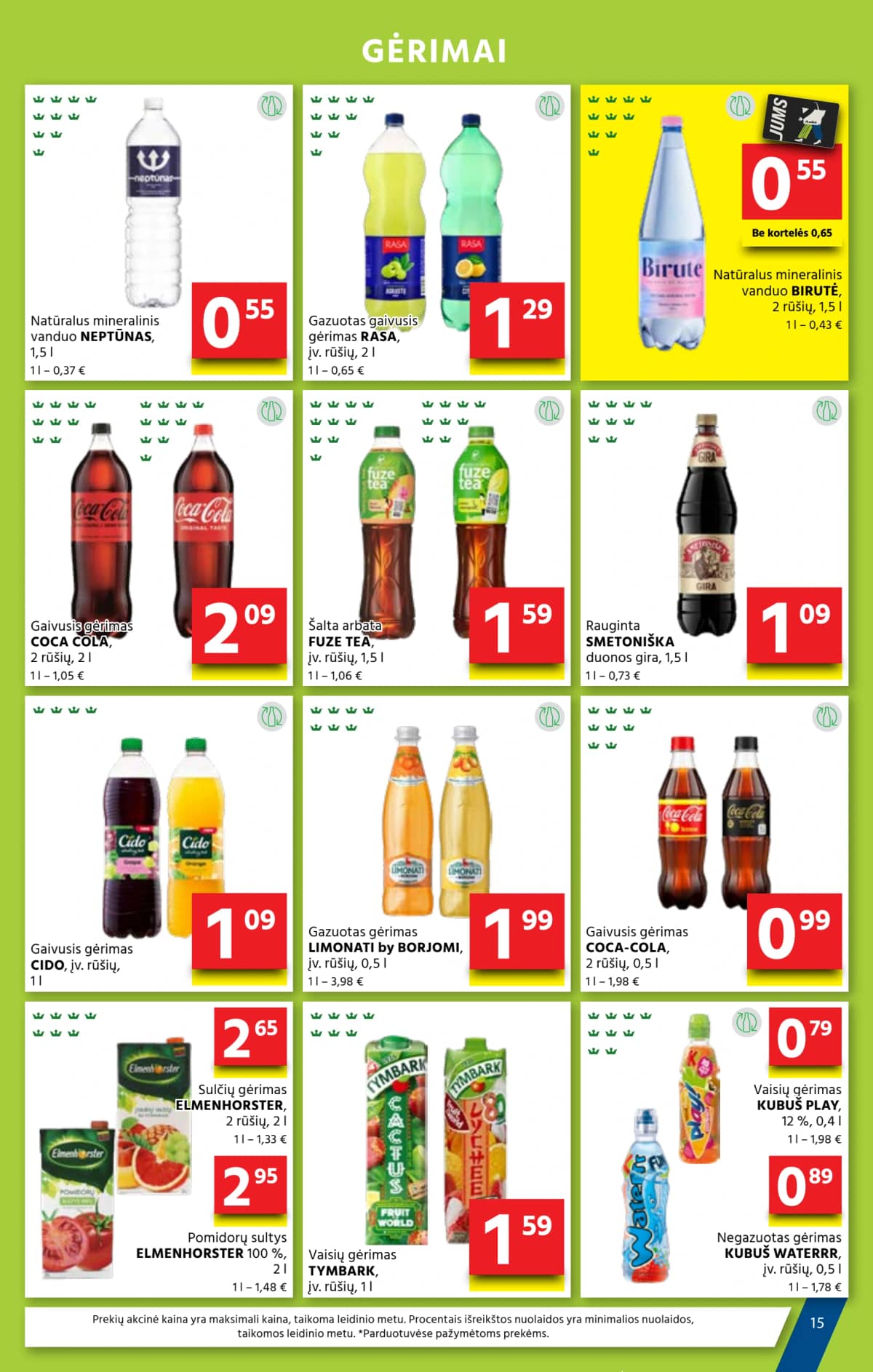 Aibė - Aibė akcijų leidinys Nr. 18 15 puslapis