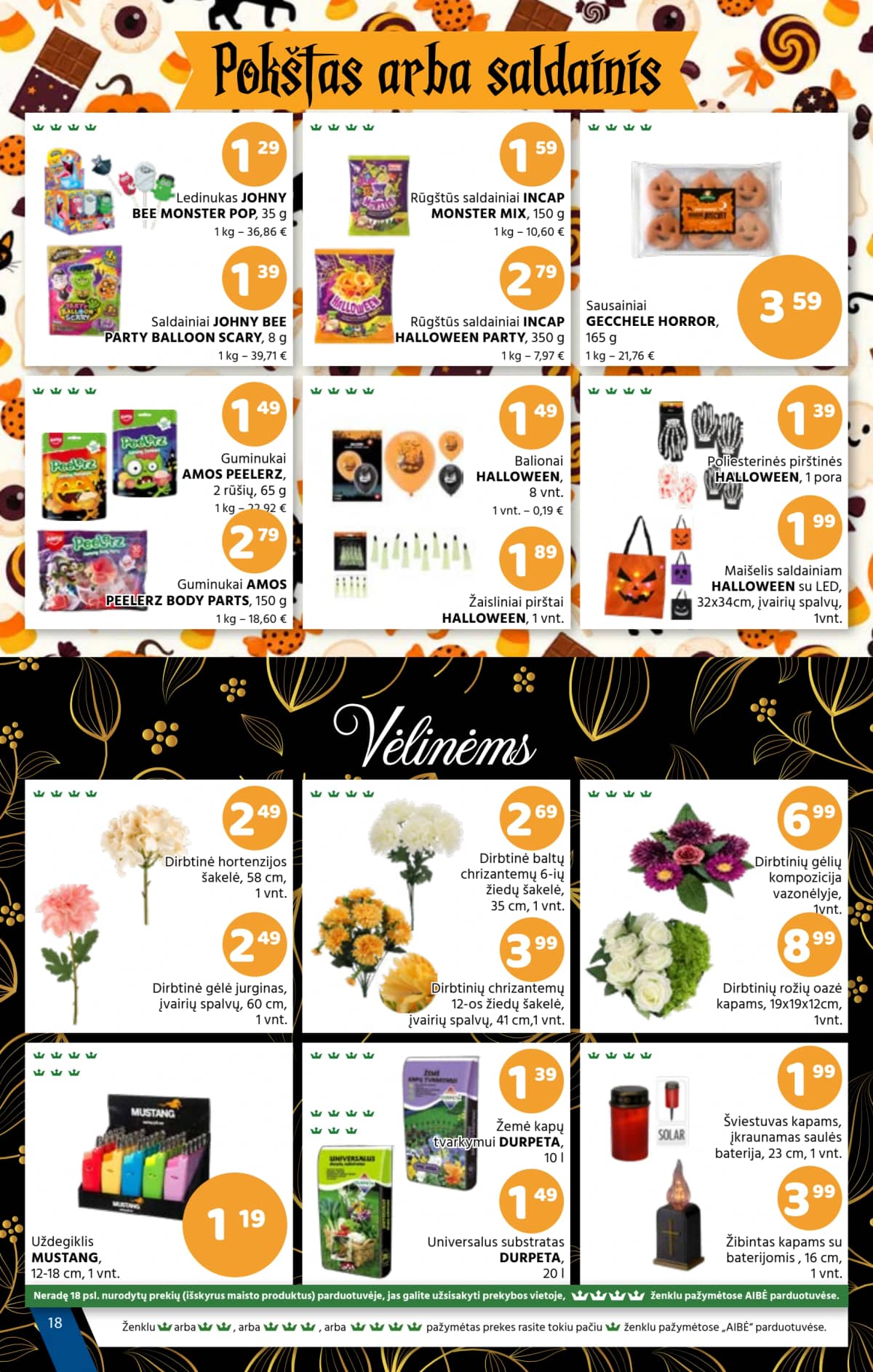Aibė - Aibė akcijų leidinys Nr. 20 (2026.10.15 - 2026.10.27) 18 puslapis