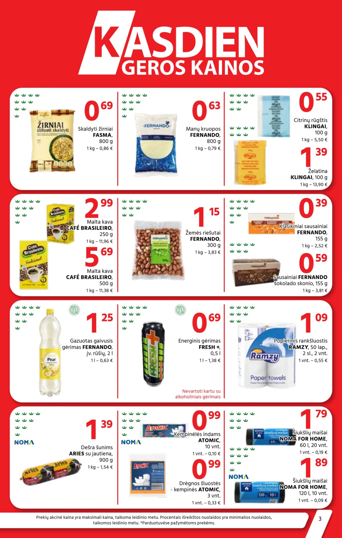 Aibė - Aibė akcijų leidinys Nr. 20 (2026.10.15 - 2026.10.27) 3 puslapis