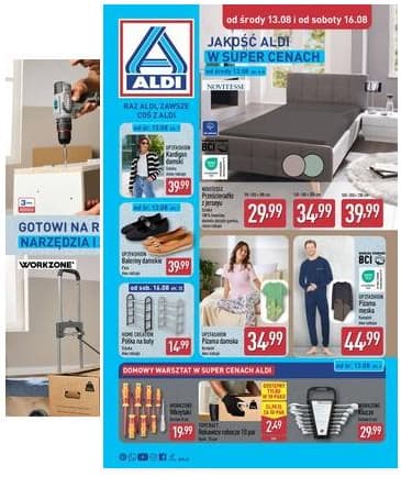 Aldi - Artykuły przemysłowe i tekstylia 2025-08-13 – 2025-08-16