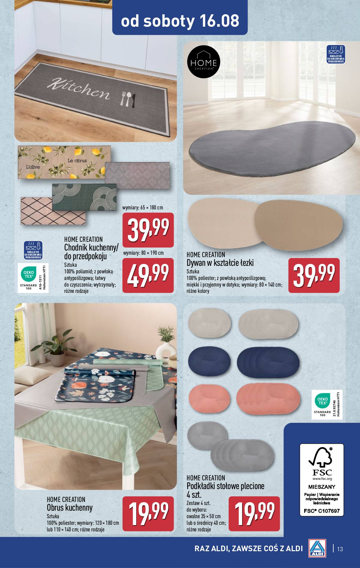 Aldi - Artykuły przemysłowe i tekstylia 13 puslapis