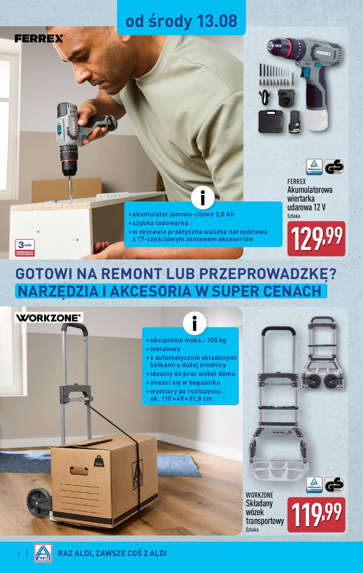 Aldi - Artykuły przemysłowe i tekstylia 2 puslapis