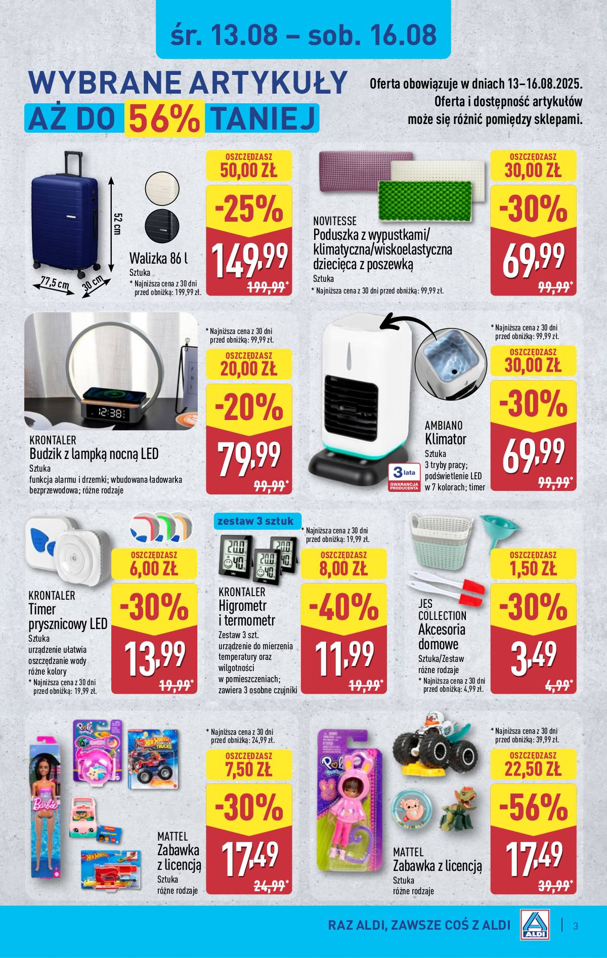 Aldi - Artykuły przemysłowe i tekstylia 3 puslapis