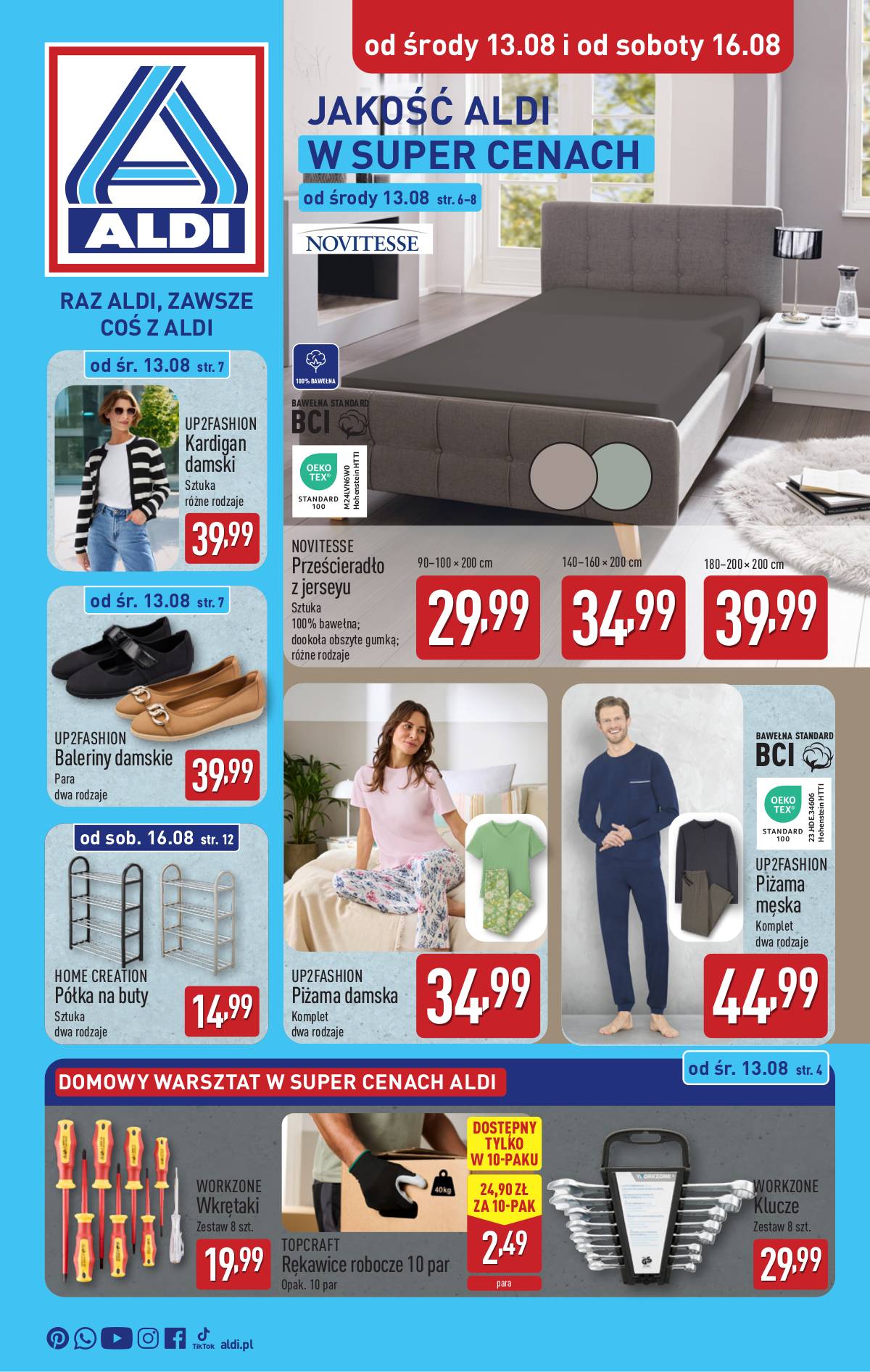 Aldi - Artykuły przemysłowe i tekstylia 1 puslapis