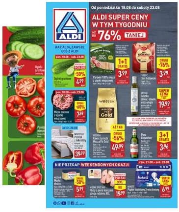 Aldi - Pełna oferta 2025-08-18 – 2025-08-23