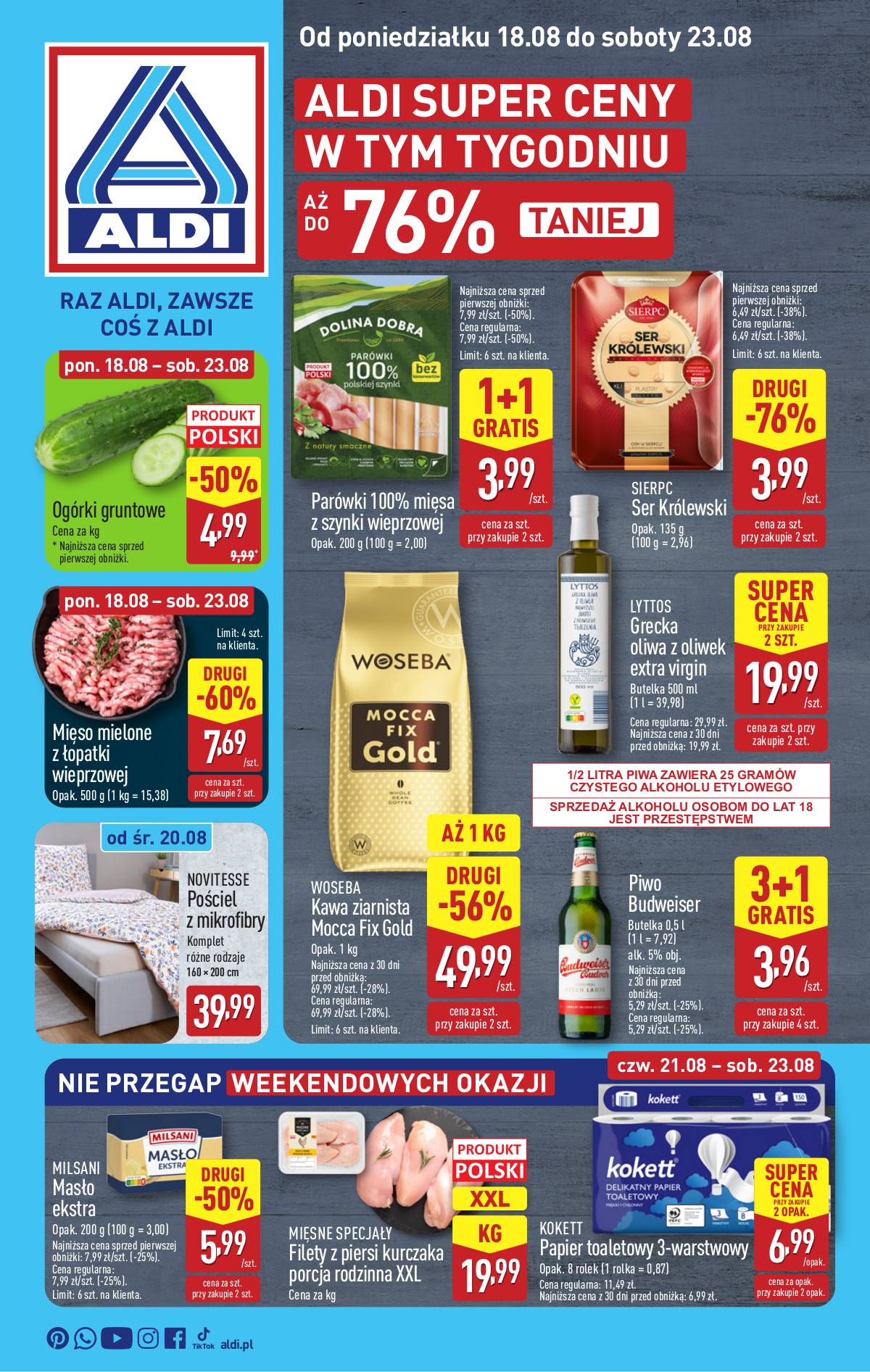Aldi - Pełna oferta 1 puslapis