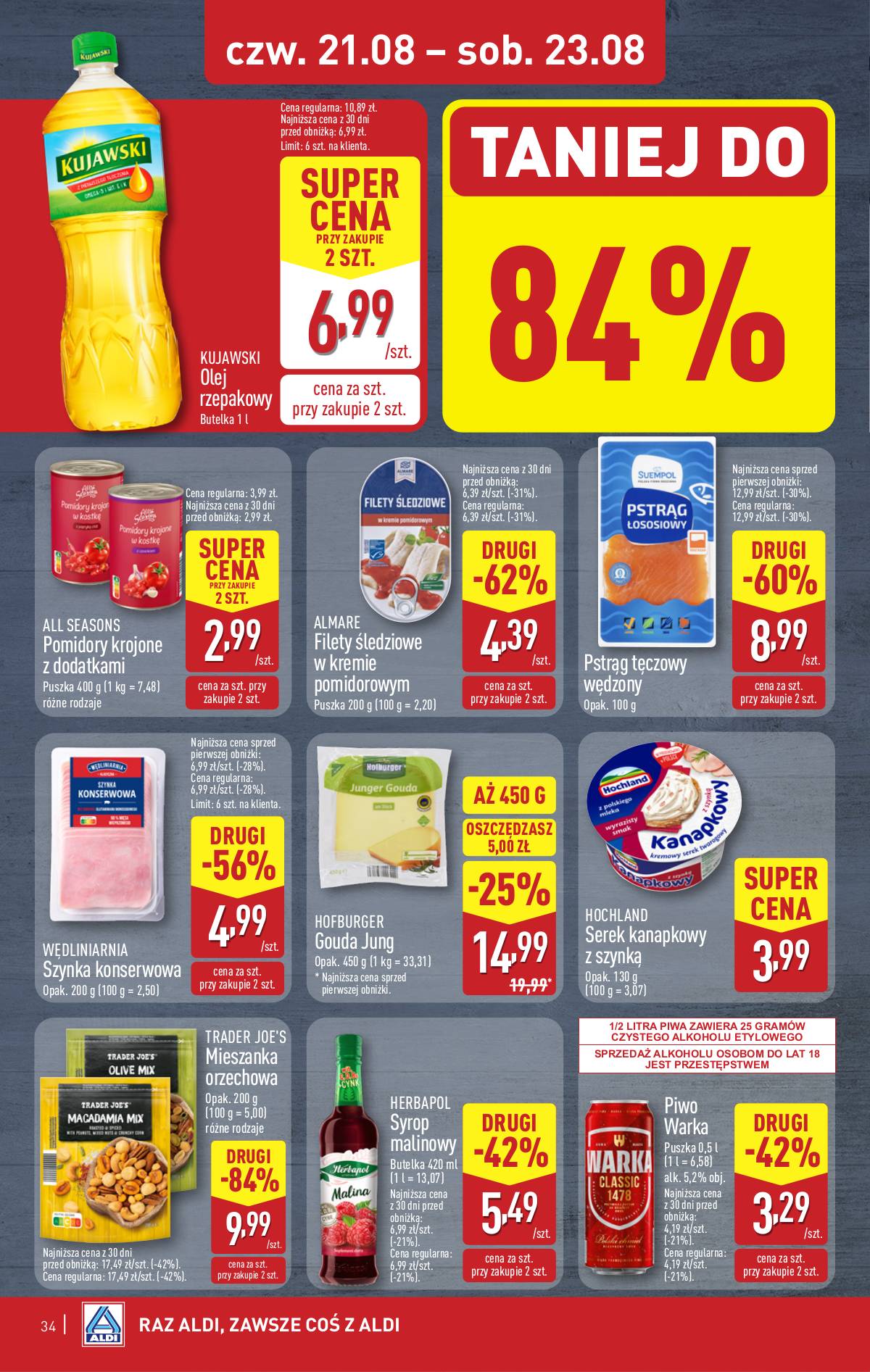 Aldi - Pełna oferta 34 puslapis