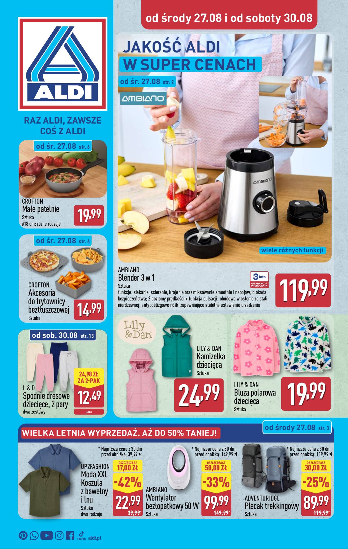 Aldi - Artykuły przemysłowe i tekstylia 1 puslapis