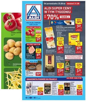 Aldi - Pełna oferta 2025-08-25 – 2025-08-31