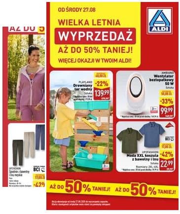 Aldi - Wielka letnia wyprzedaż 2025-08-27 – 2025-08-30