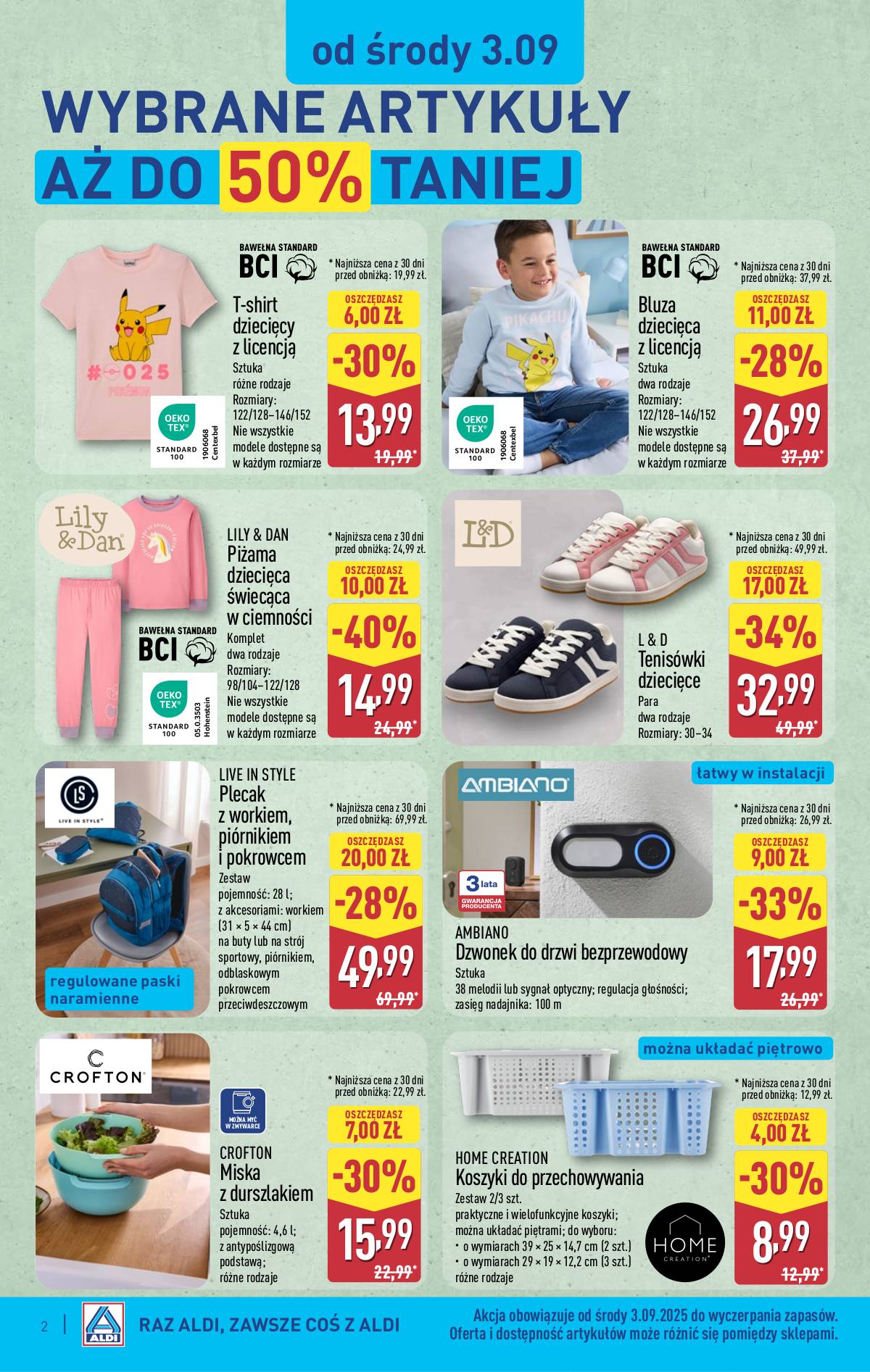 Aldi - Artykuły przemysłowe i tekstylia 2 puslapis