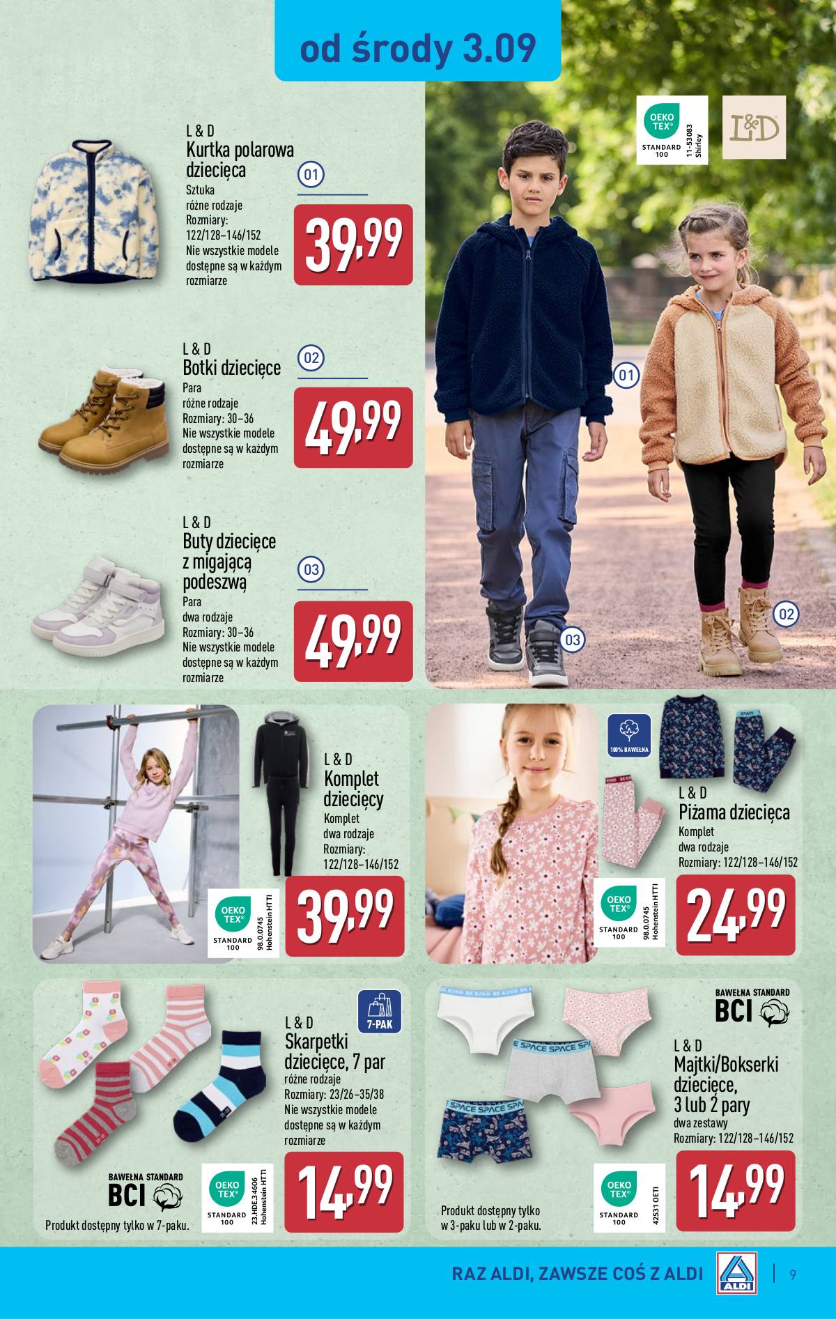 Aldi - Artykuły przemysłowe i tekstylia 9 puslapis