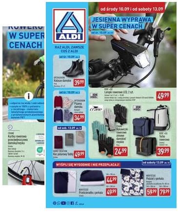 Aldi - Artykuły przemysłowe i tekstylia 2025-09-10 – 2025-09-13