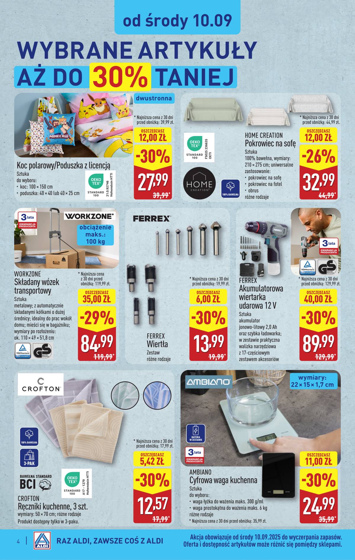 Aldi - Artykuły przemysłowe i tekstylia 4 puslapis