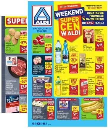 Aldi - Oferta weekendowa 2025-09-11 – 2025-09-13