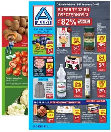 Aldi - Pełna oferta 2025-09-15 – 2025-09-20
