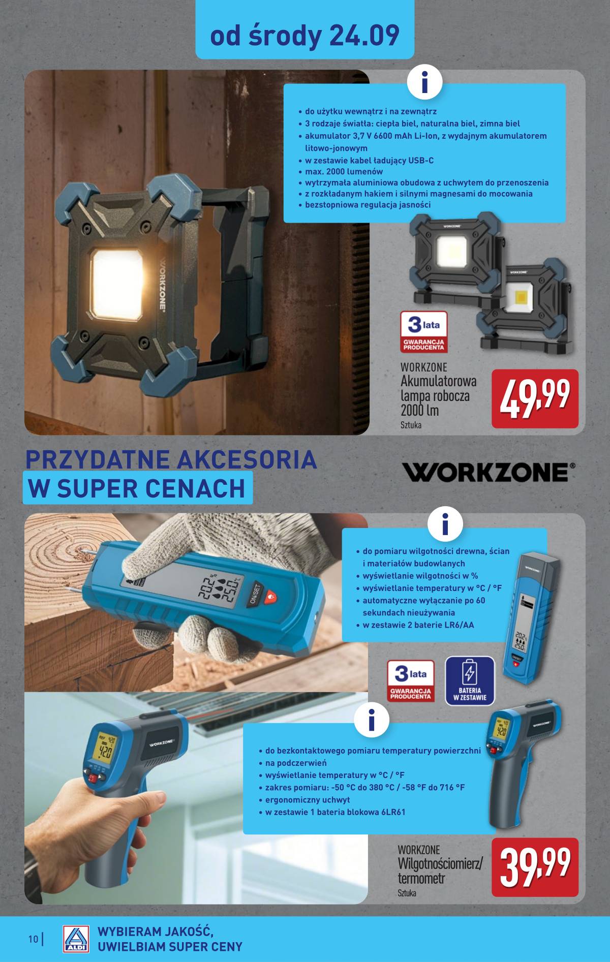 Aldi - Artykuły przemysłowe i tekstylia 10 puslapis