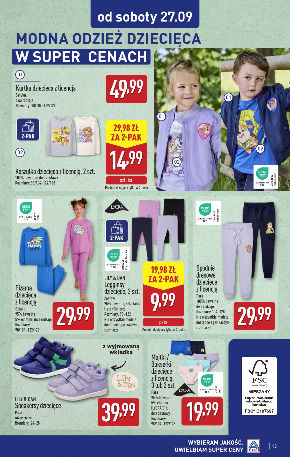 Aldi - Artykuły przemysłowe i tekstylia 13 puslapis