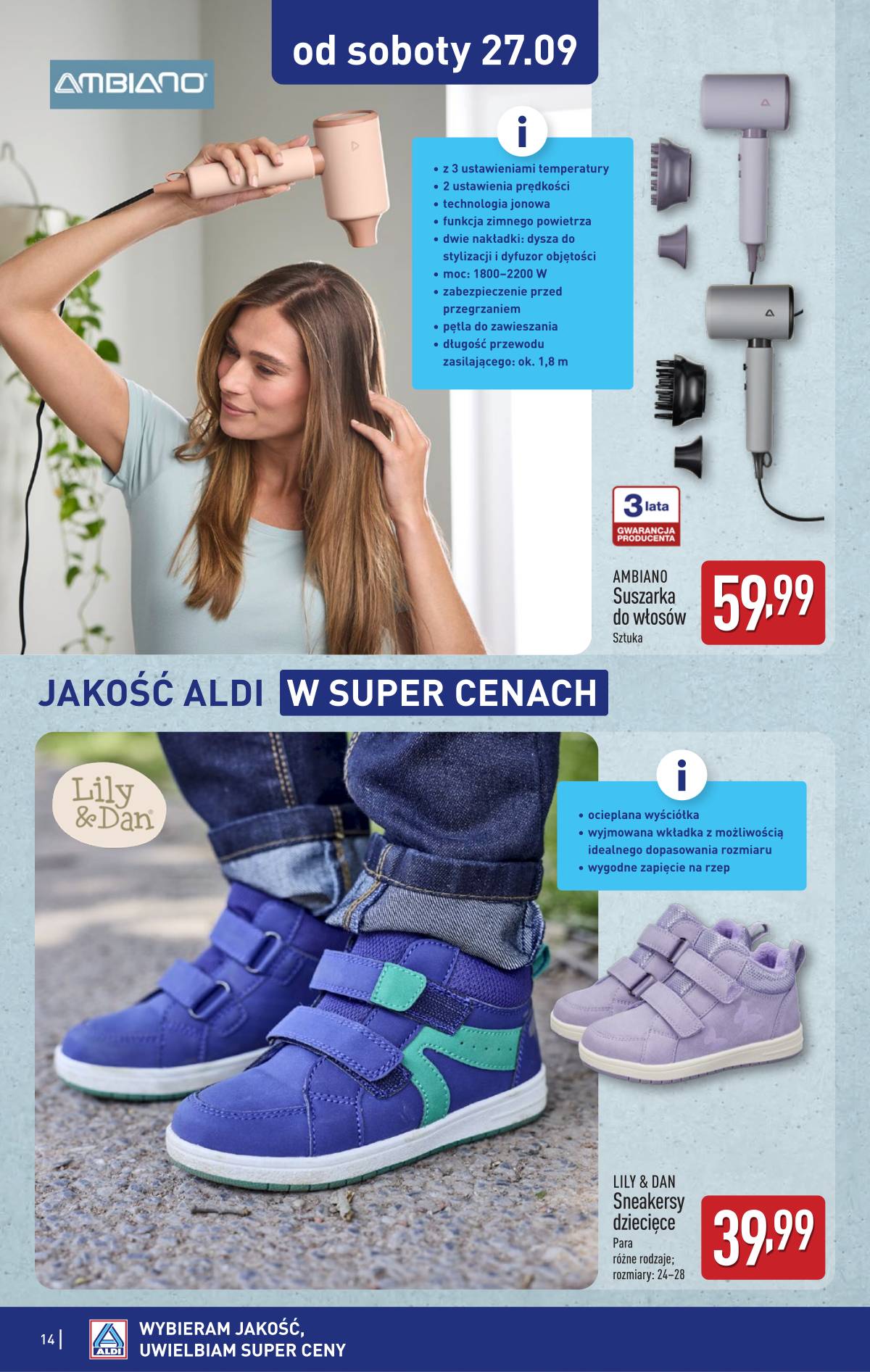 Aldi - Artykuły przemysłowe i tekstylia 14 puslapis