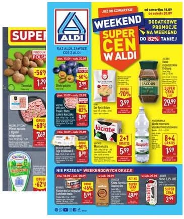 Aldi - Oferta weekendowa 2025-09-18 – 2025-09-20