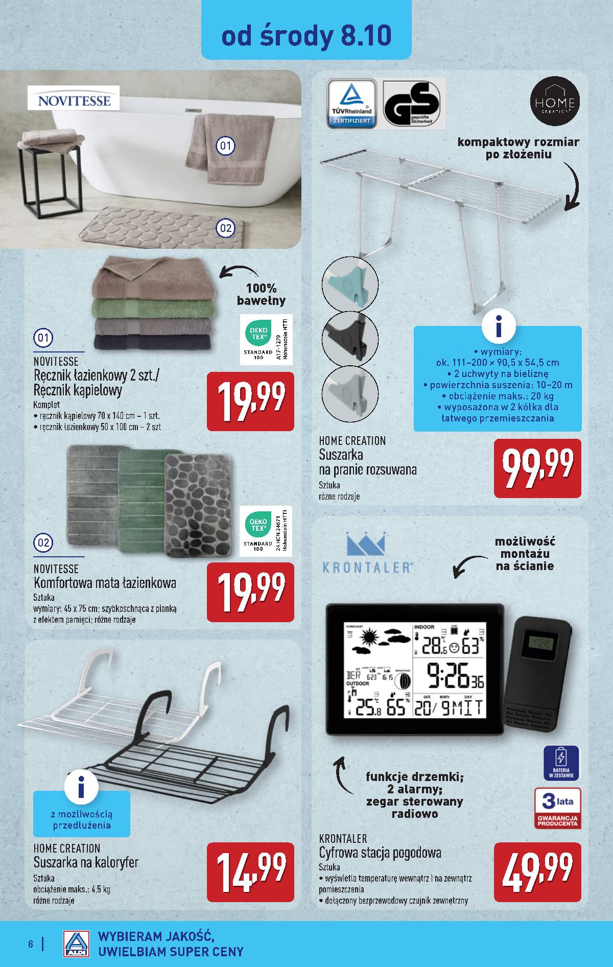 Aldi - Artykuły przemysłowe i tekstylia 8 puslapis