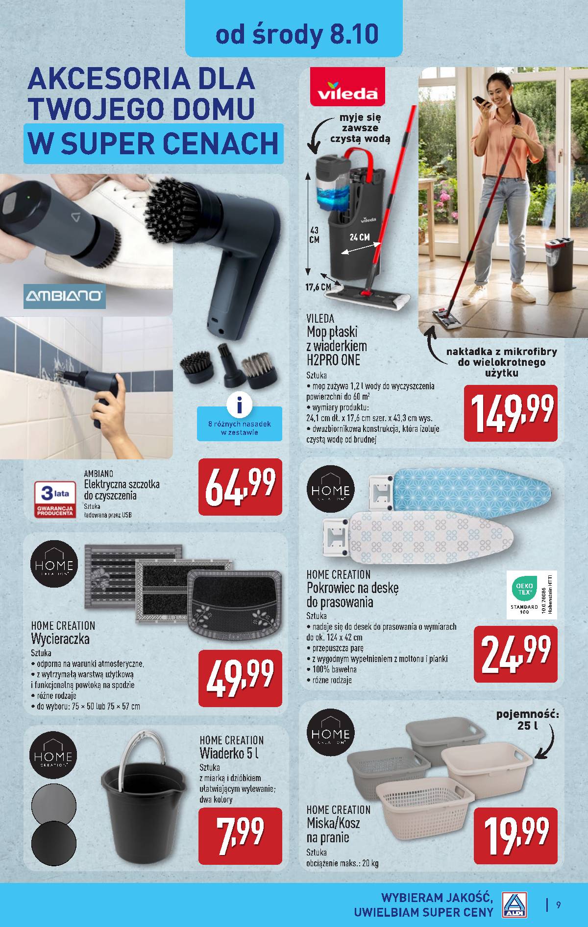 Aldi - Artykuły przemysłowe i tekstylia 9 puslapis