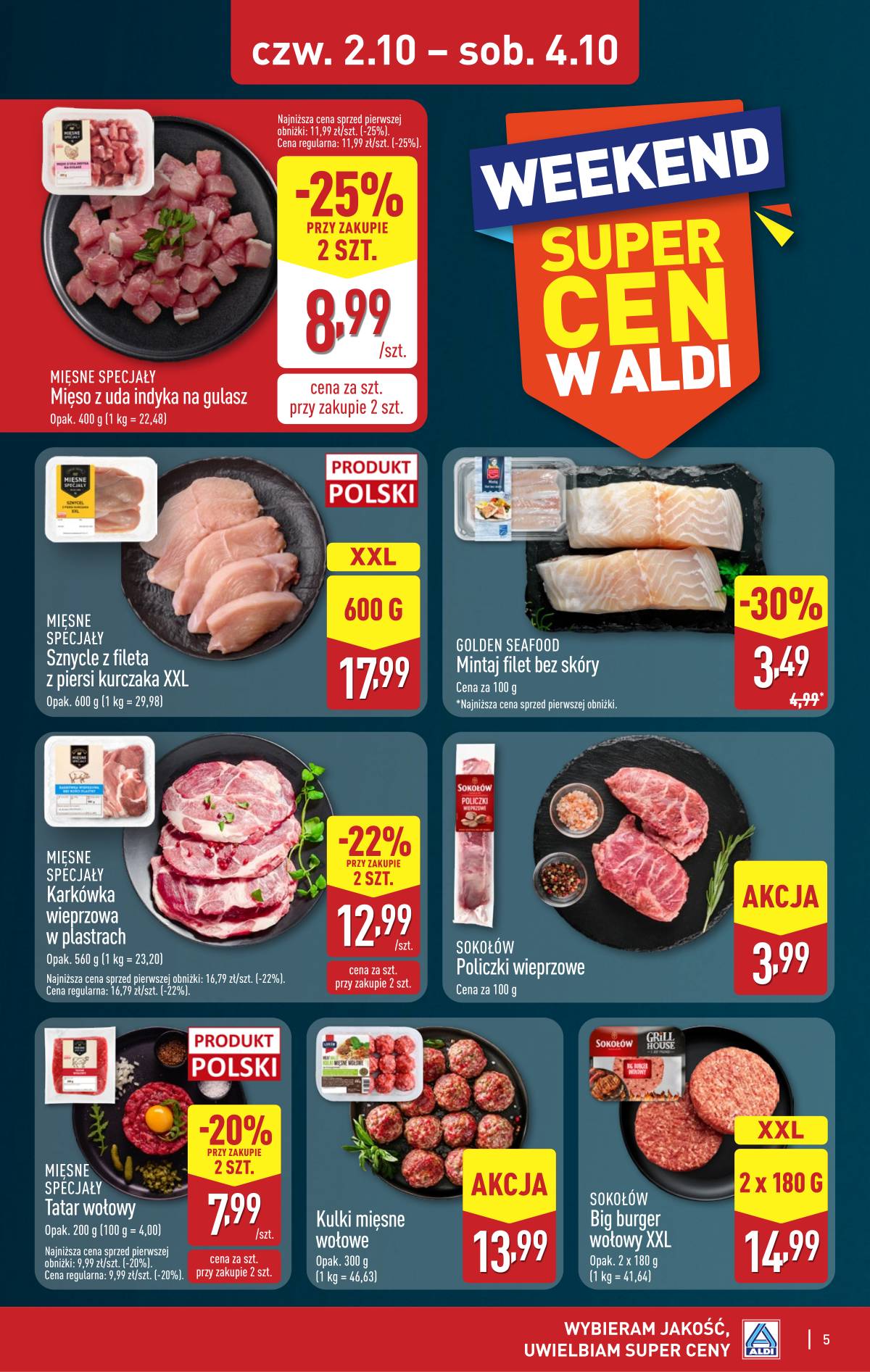 Aldi - OD CZWARTKU Weekend Super Cen W Aldi 5 puslapis