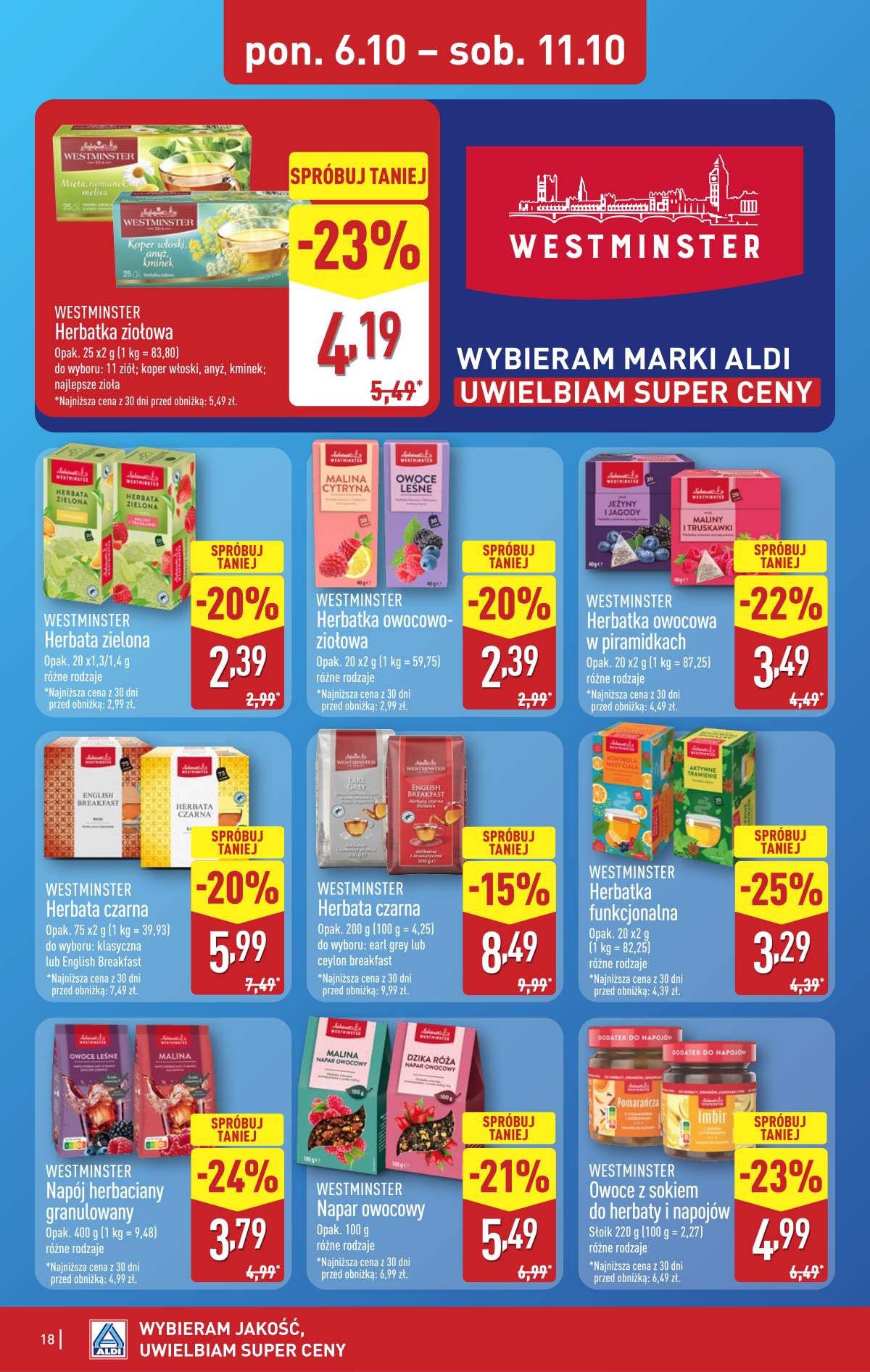Aldi - Pełna oferta 18 puslapis