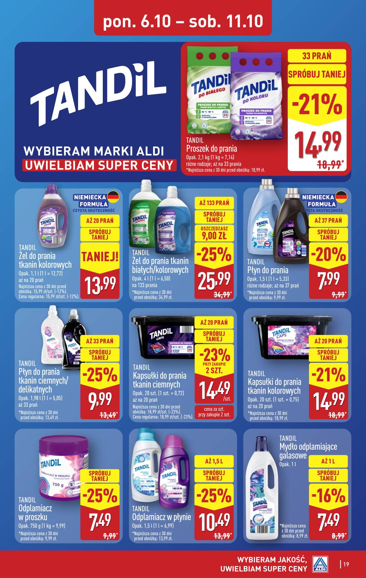 Aldi - Pełna oferta 19 puslapis