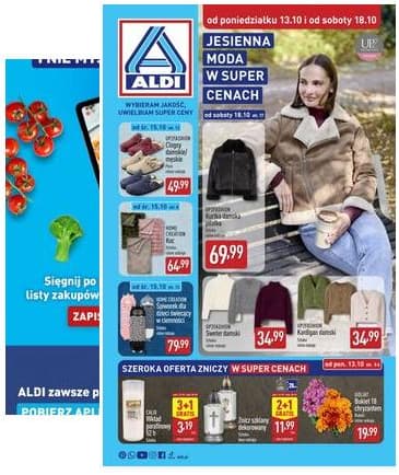 Aldi - Artykuły przemysłowe i tekstylia 2025-10-13 – 2025-10-18