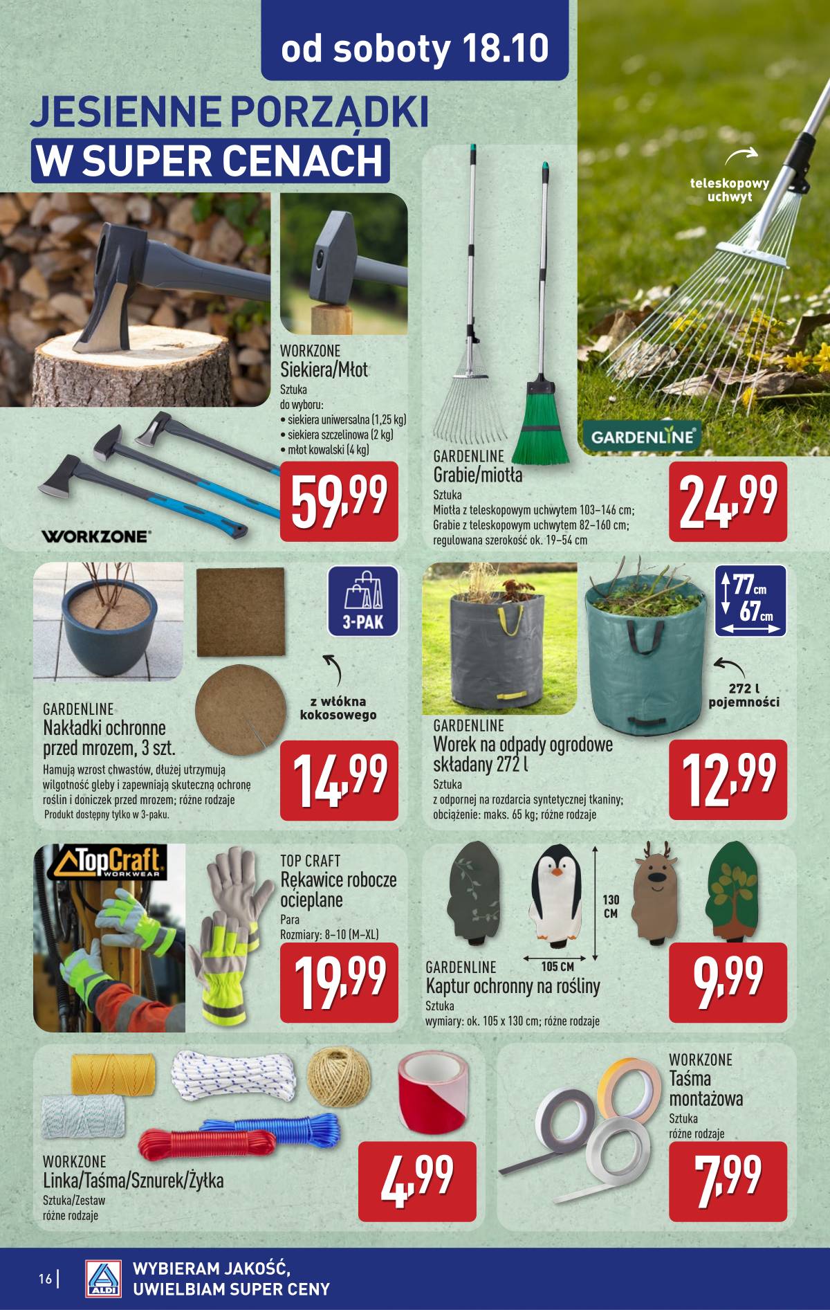 Aldi - Artykuły przemysłowe i tekstylia 16 puslapis