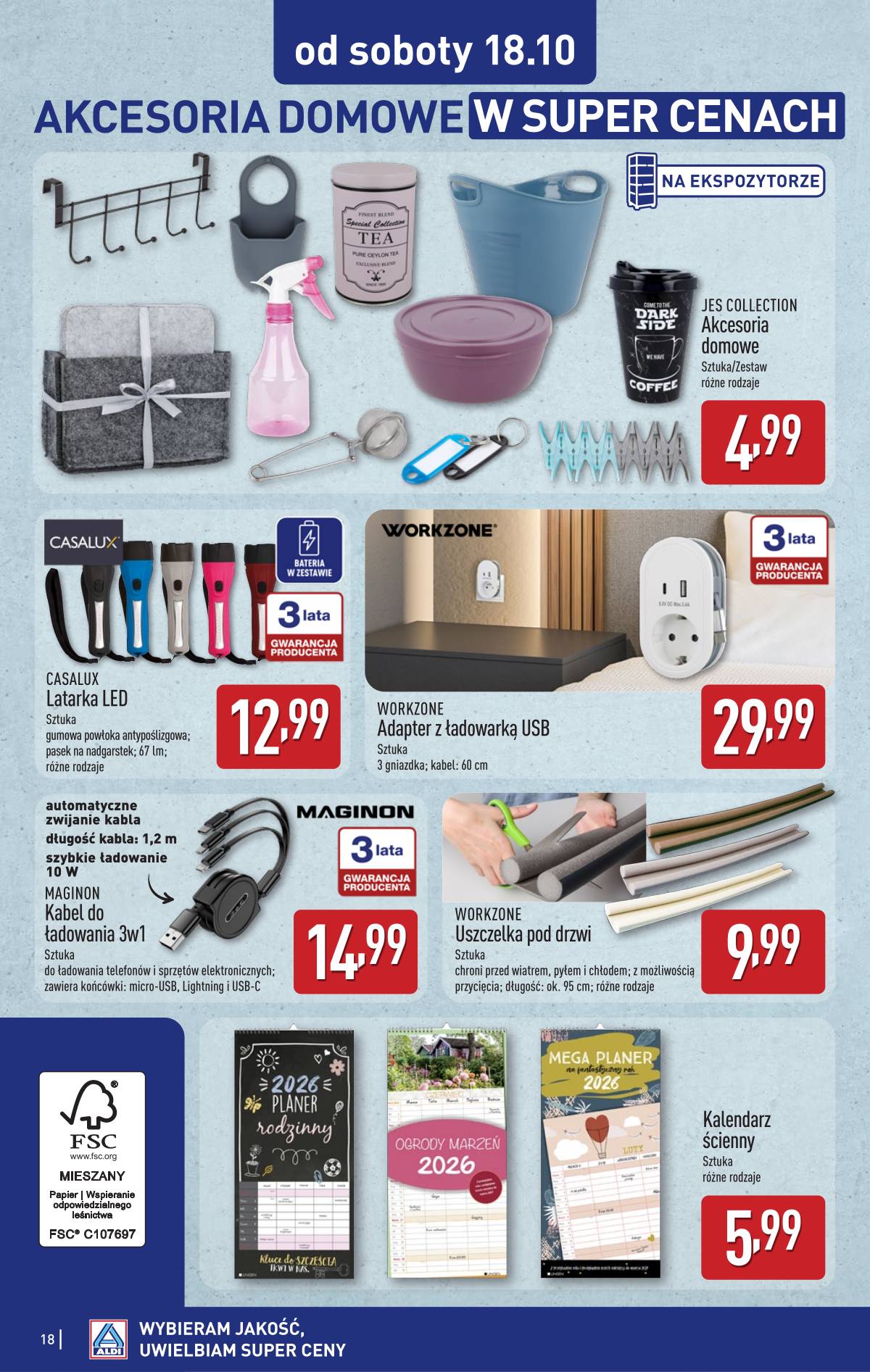 Aldi - Artykuły przemysłowe i tekstylia 18 puslapis