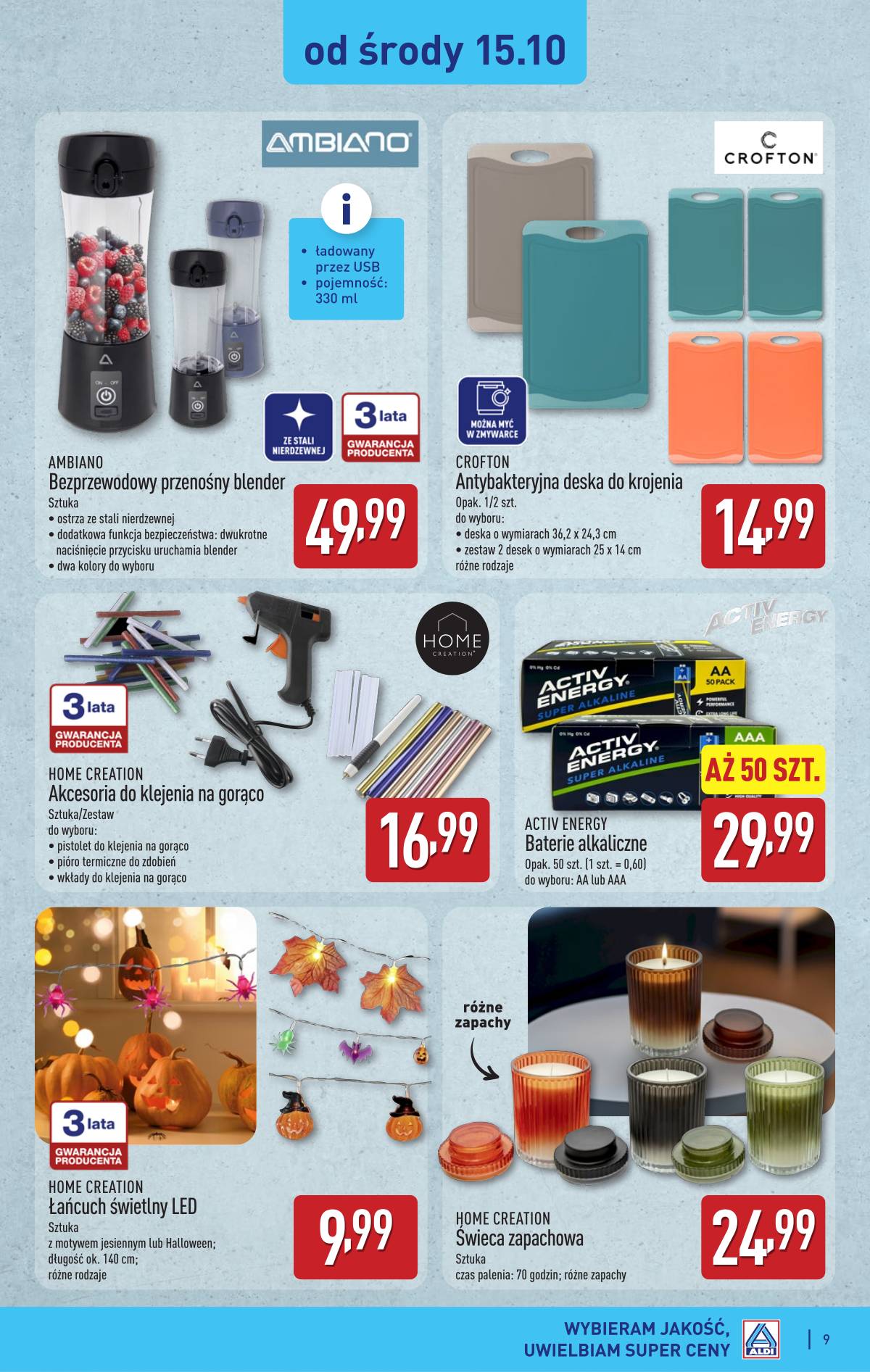 Aldi - Artykuły przemysłowe i tekstylia 9 puslapis