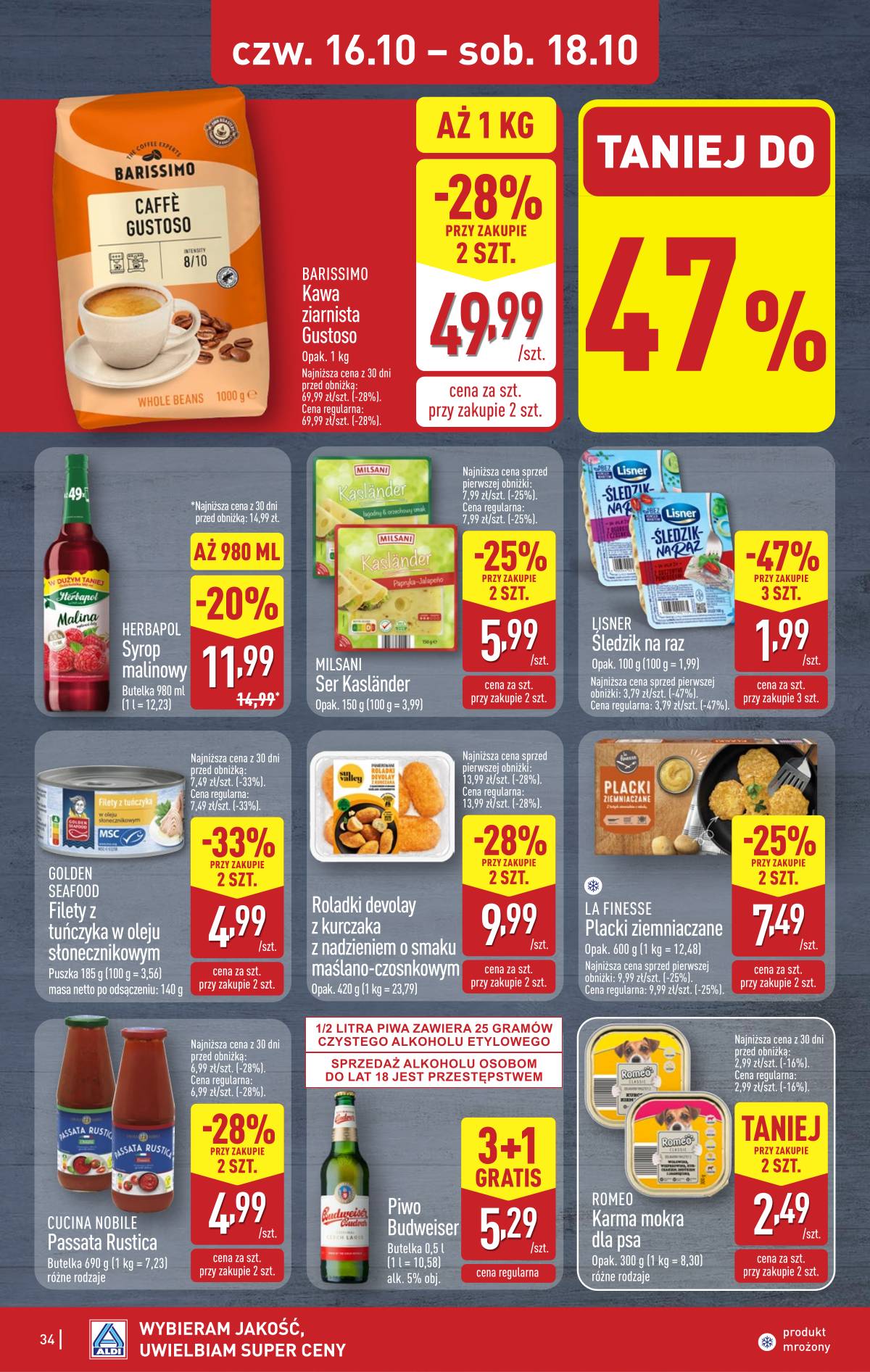 Aldi - Pełna oferta 34 puslapis