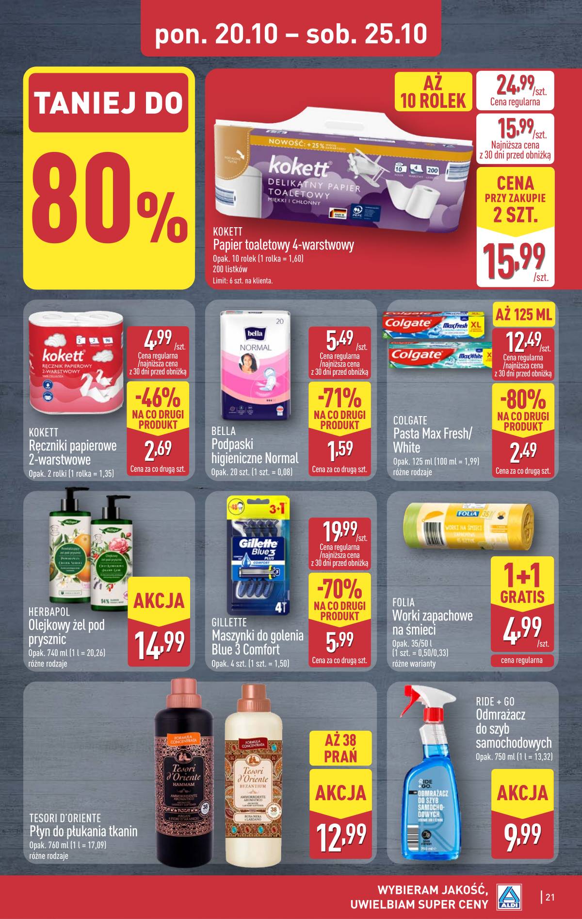 Aldi - Pełna oferta 21 puslapis