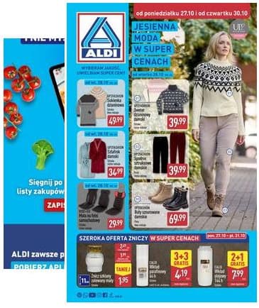 Aldi - Artykuły przemysłowe i tekstylia 2025-10-27 – 2025-10-30
