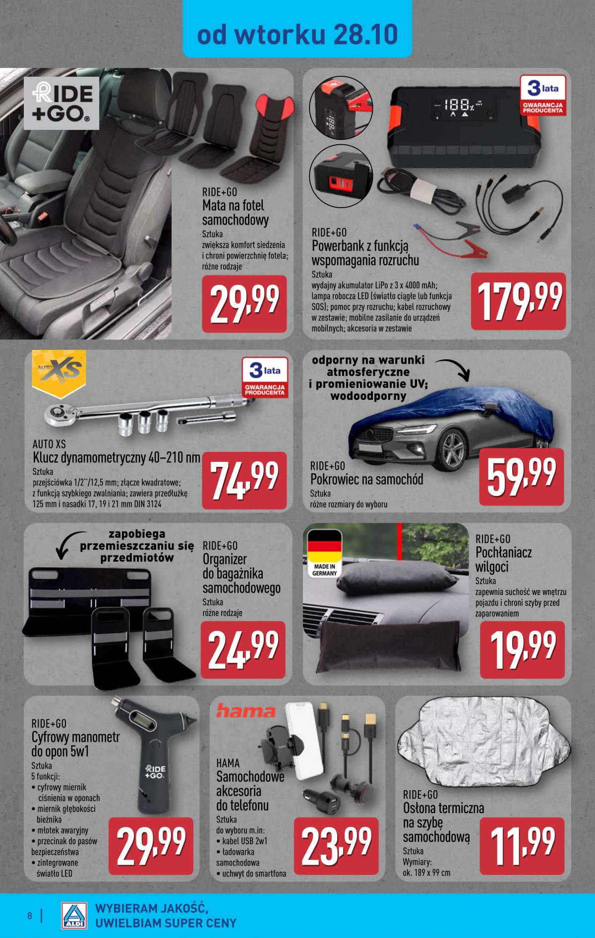 Aldi - Artykuły przemysłowe i tekstylia 8 puslapis