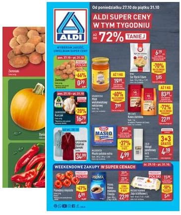 Aldi - Pełna oferta 2025-10-27 – 2025-10-31