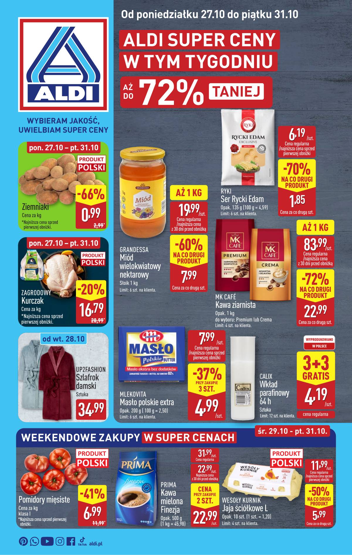 Aldi - Pełna oferta 1 puslapis