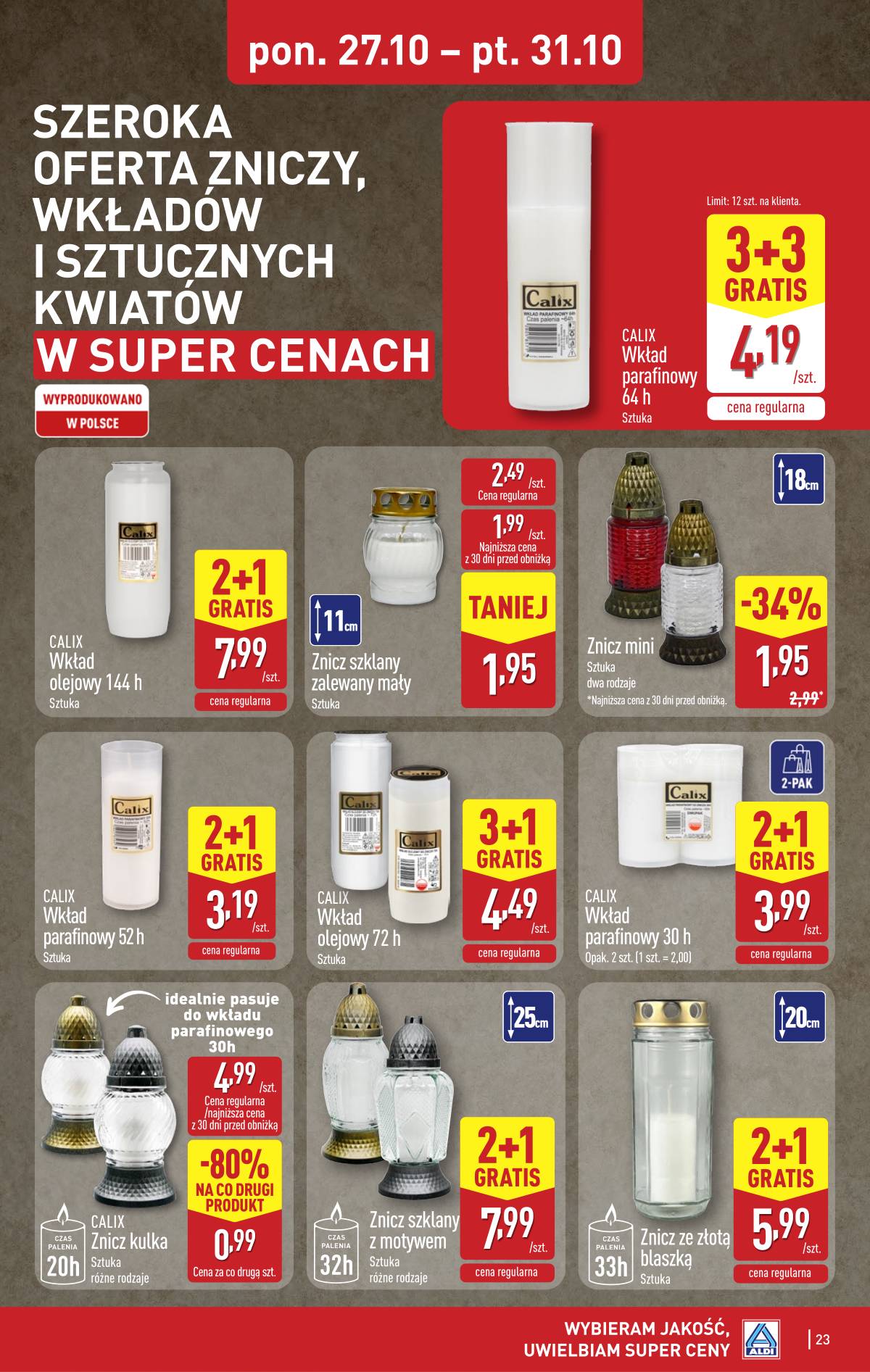 Aldi - Pełna oferta 23 puslapis