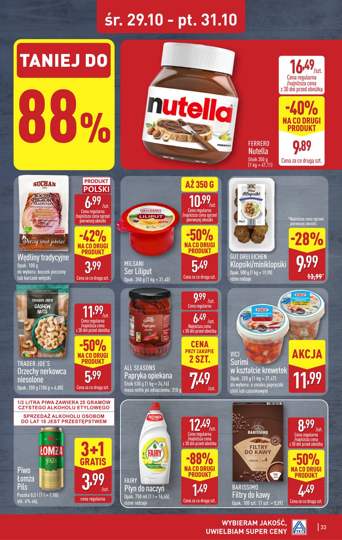 Aldi - Pełna oferta 33 puslapis