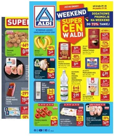 Aldi - Oferta weekendowa 2025-10-29 – 2025-10-31