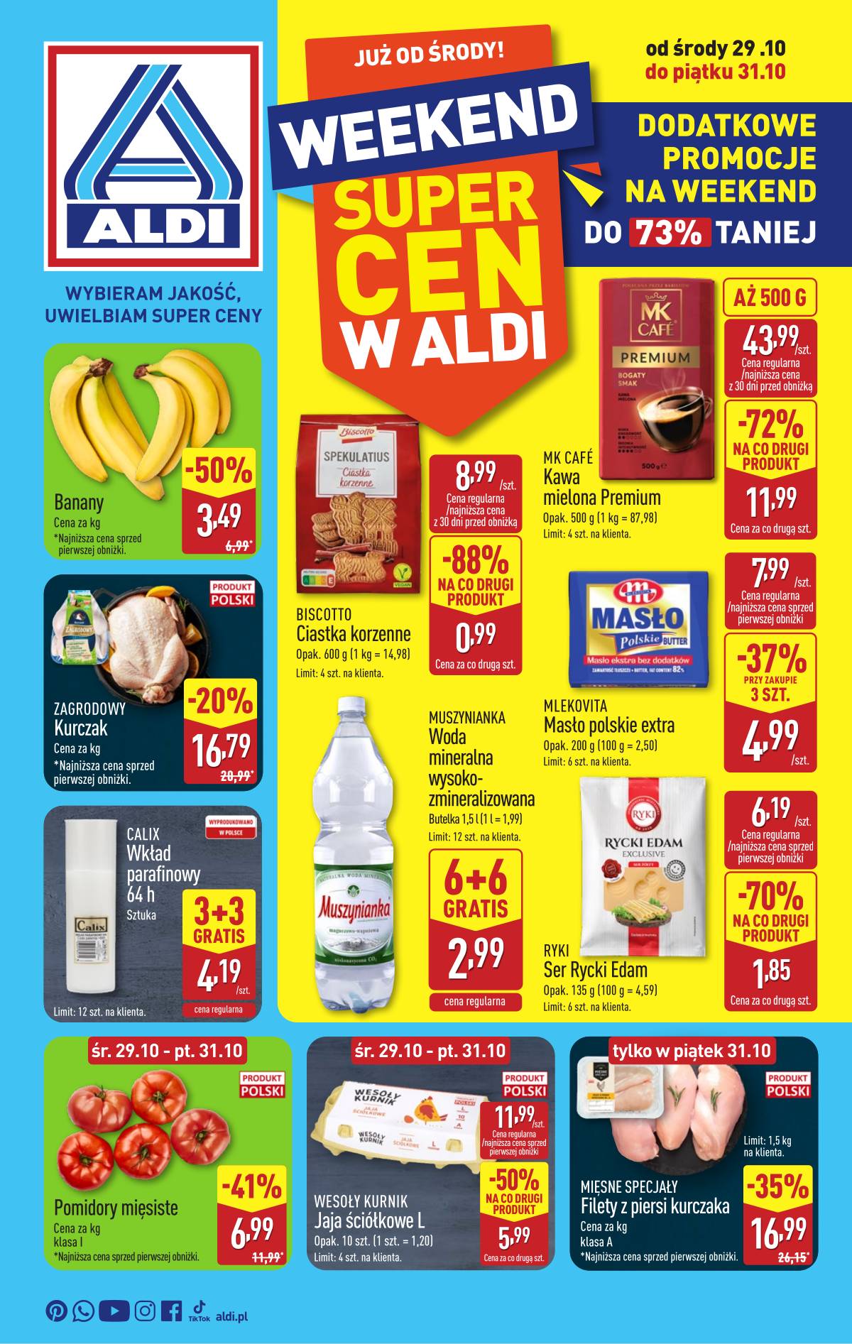 Aldi - Oferta weekendowa 1 puslapis