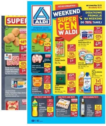 Aldi - Oferta weekendowa 2025-11-13 – 2025-11-15