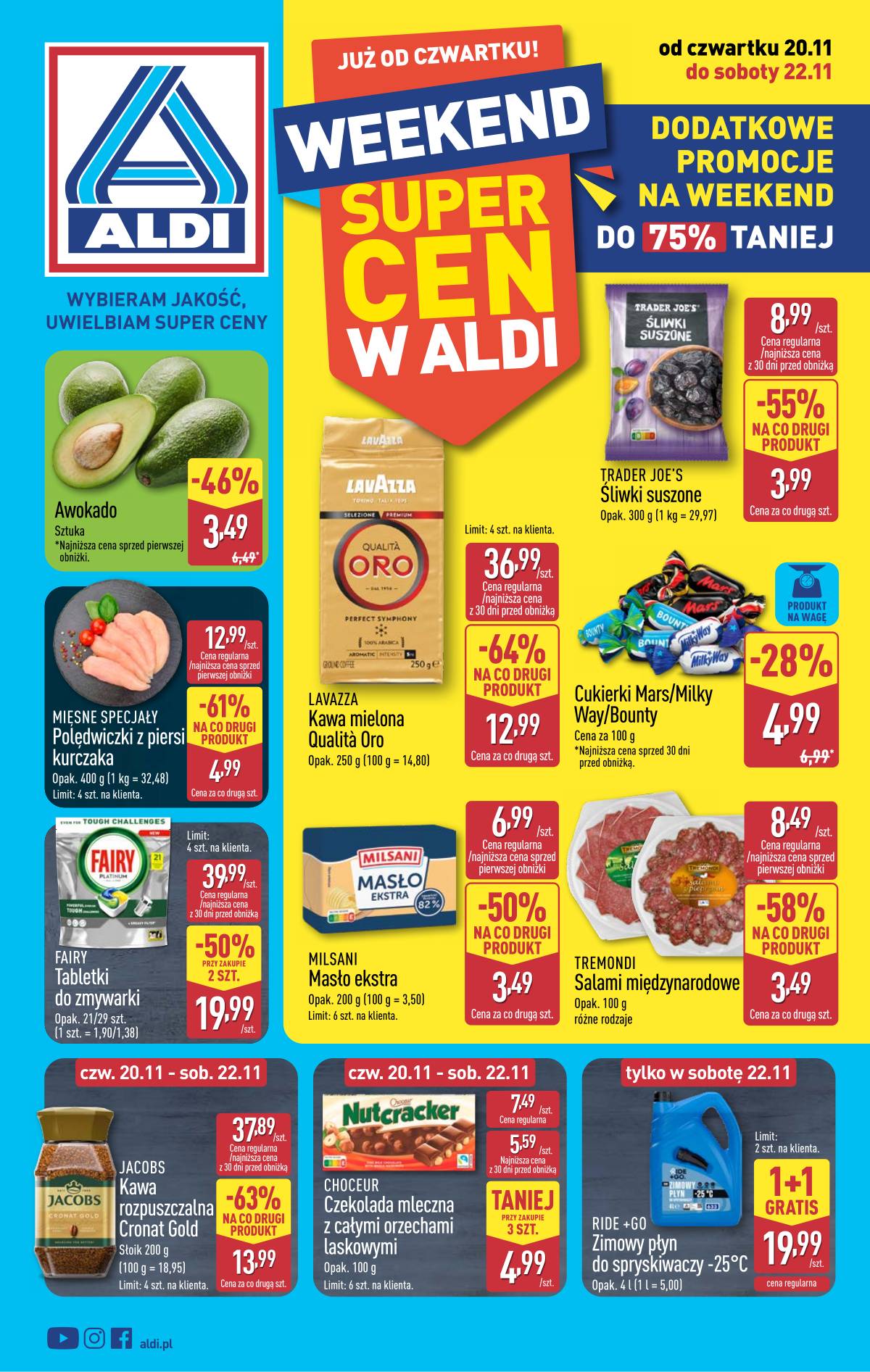 Aldi - Oferta weekendowa 1 puslapis